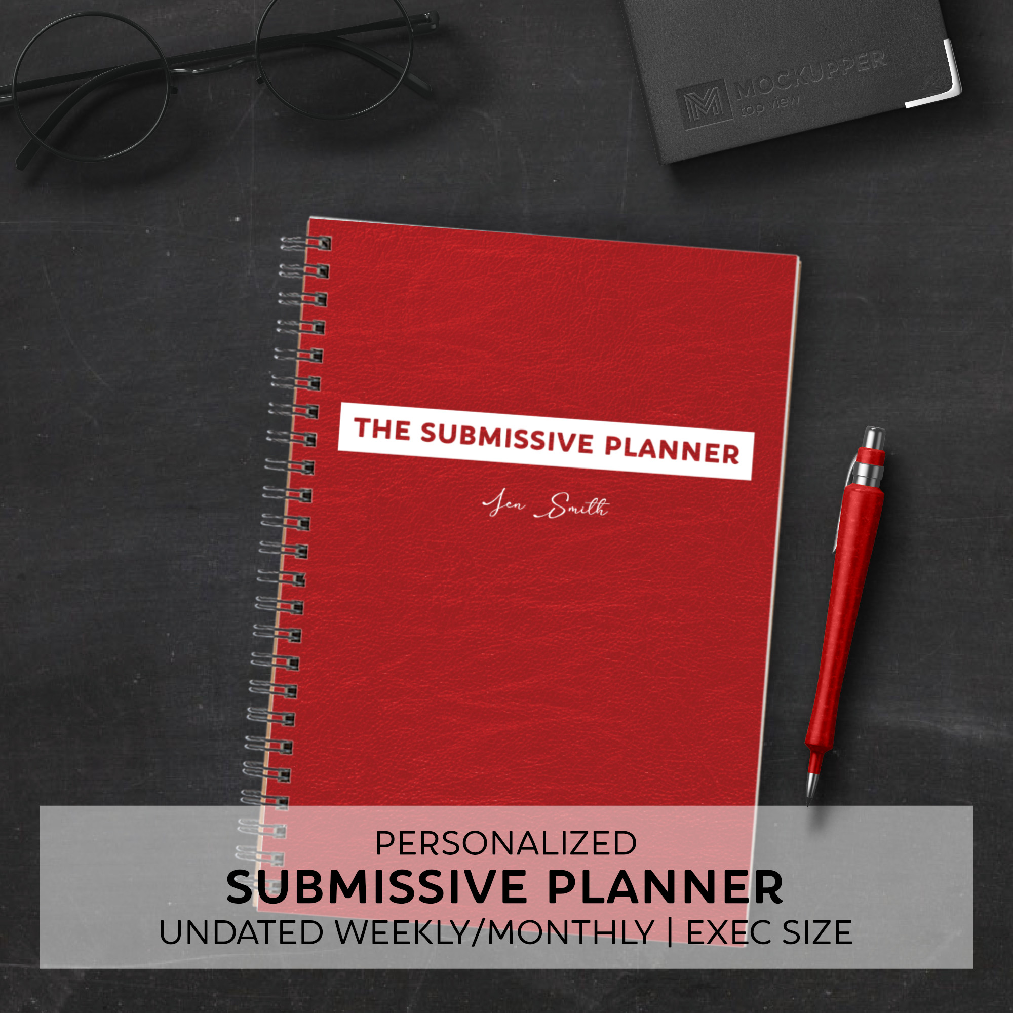 The Personalized Submissive Planner