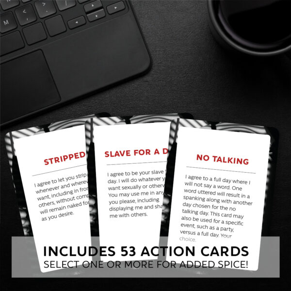 Kinky Edition Submissive Card Game - Image 3