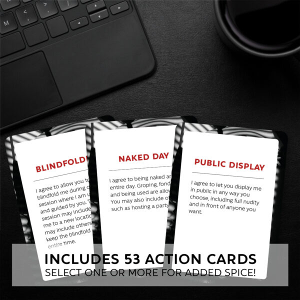 Kinky Edition Submissive Card Game - Image 2