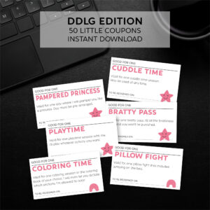 The Little Coupon Book / DDlg Edition / Printable / Instant Download