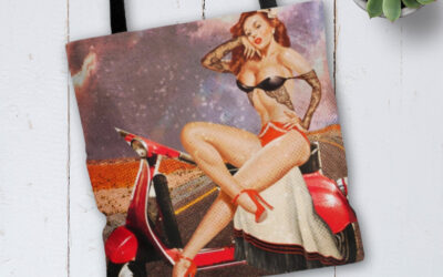 A sneak peek at the new retro pinup girl line