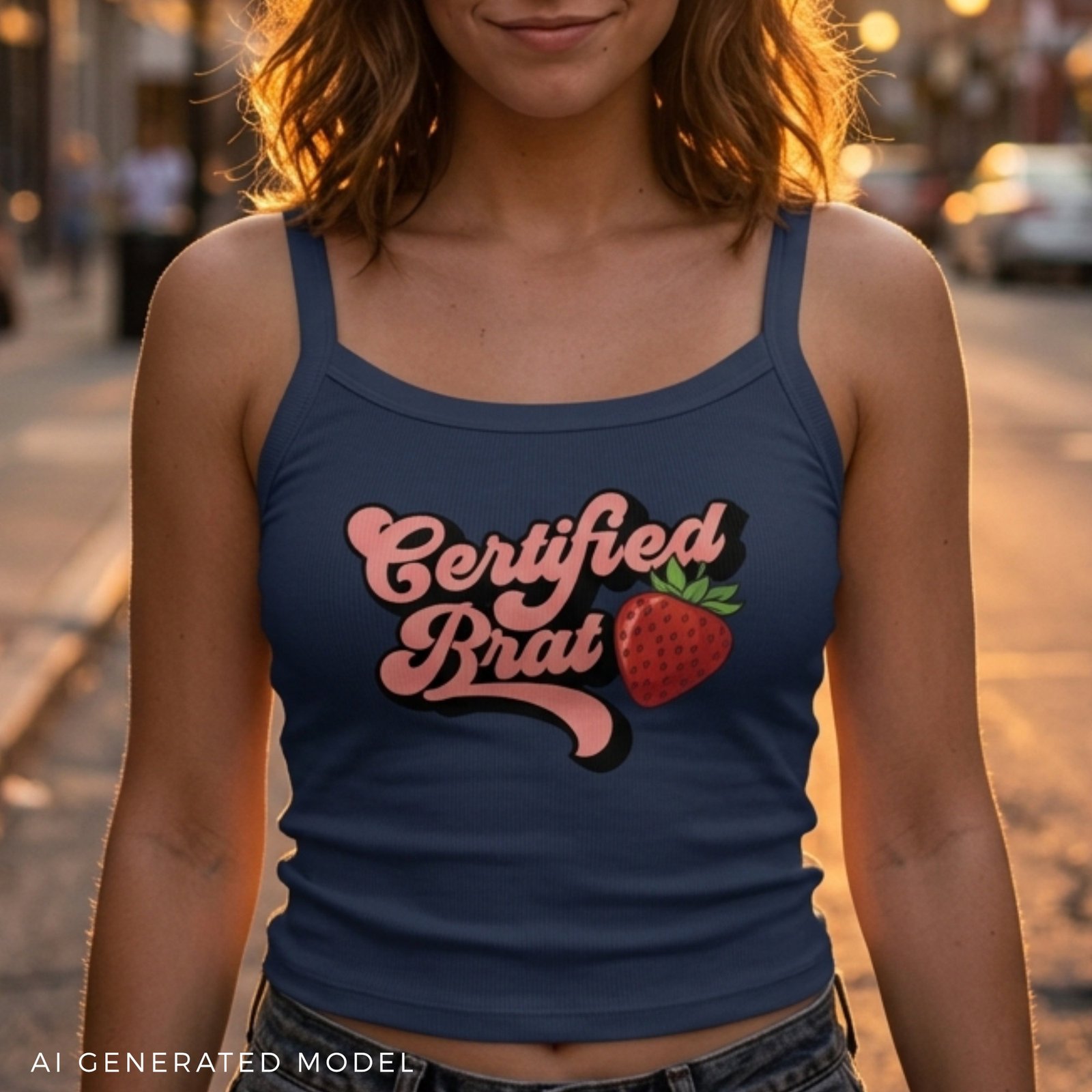 Certified Brat Tank Top / BDSM Shirt / Brat Energy Tee - Image 7