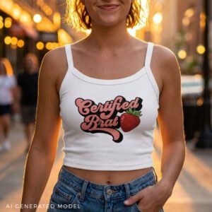 Certified Brat Tank Top / BDSM Shirt / Brat Energy Tee