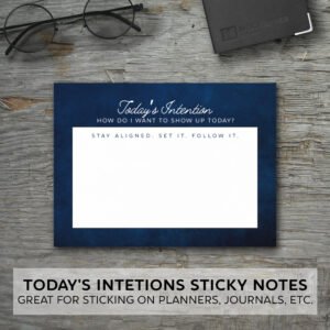 Today's Intentions Sticky Notes / Planner