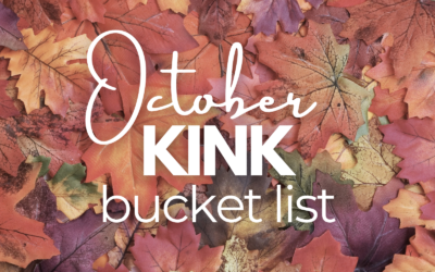 The October Kink Bucket List